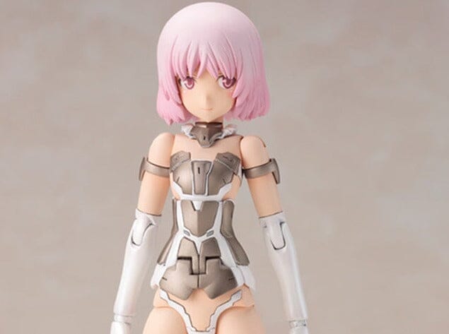 Frame Arms Girl Materia (White Ver.) Model Kit (Reissue)