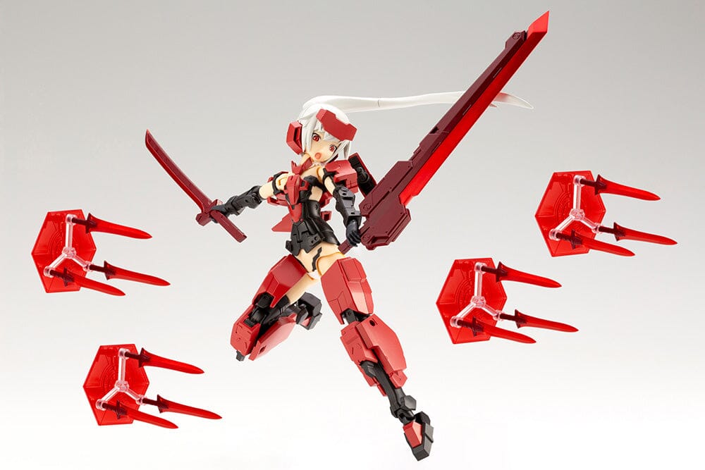 Frame Arms Girl Jinrai & Weapons Set Model Kit
