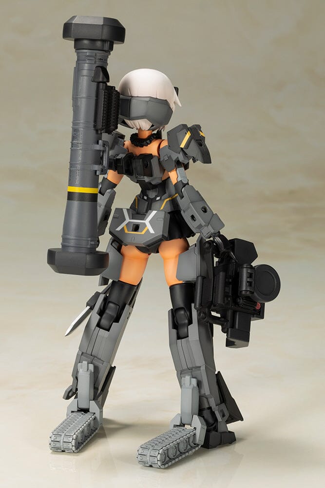 Frame Arms Girl Gourai-Kai (Black) with GM148 Type Anti-Tank Missile Model Kit Set