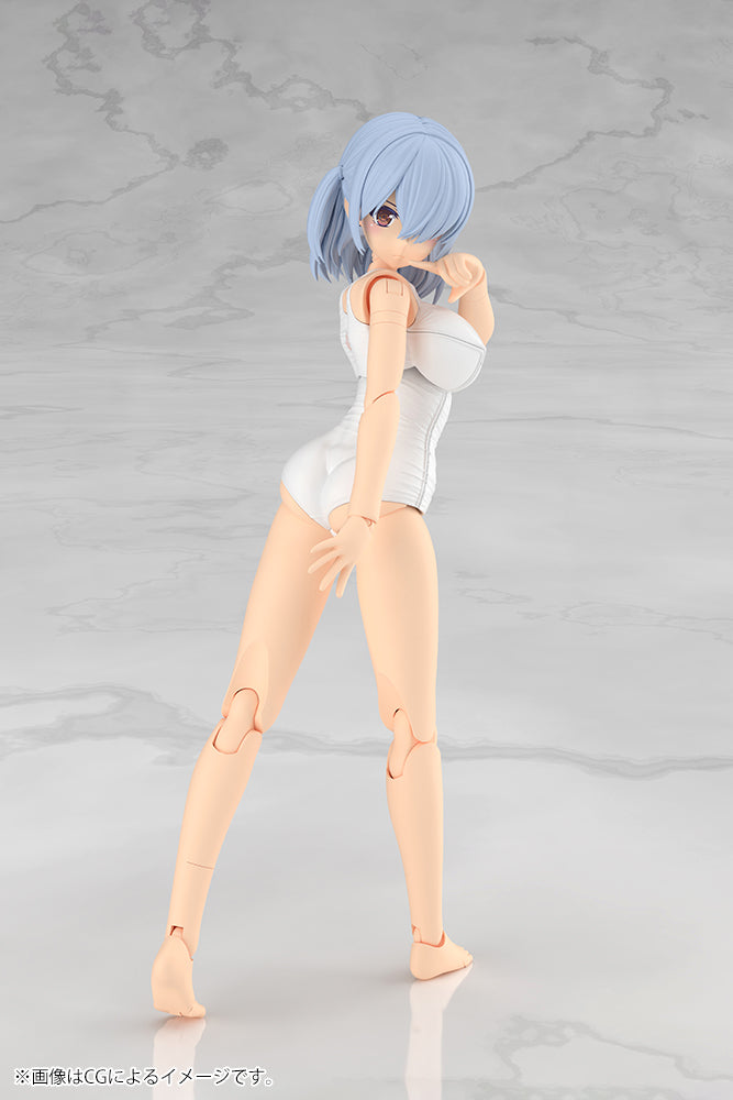 Frame Arms Girl Mizuki (School Swimsuits White Ver.) Model Kit