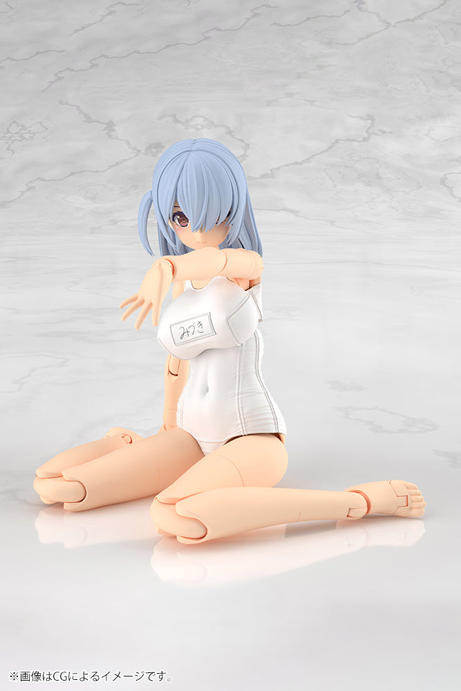 Frame Arms Girl Mizuki (School Swimsuits White Ver.) Model Kit