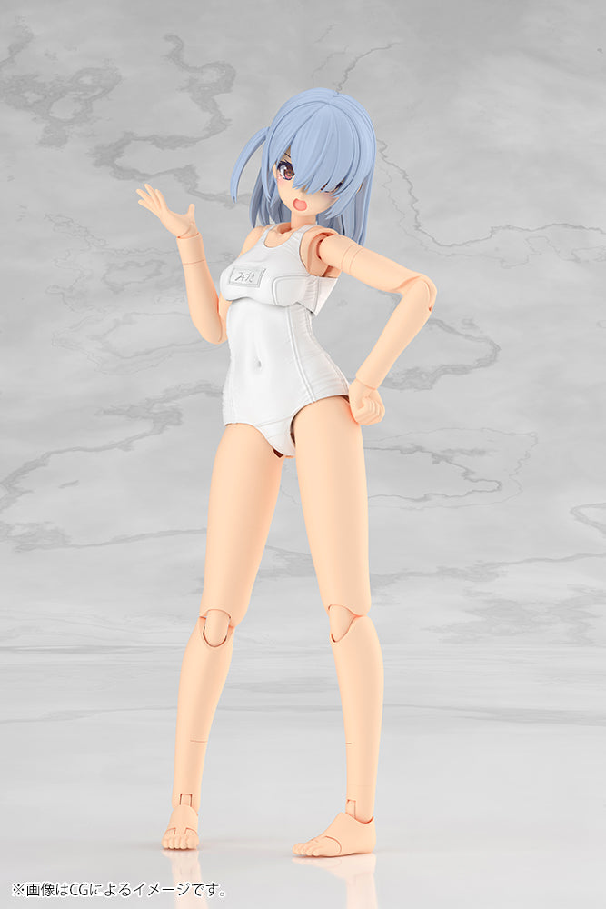 Frame Arms Girl Mizuki (School Swimsuits White Ver.) Model Kit