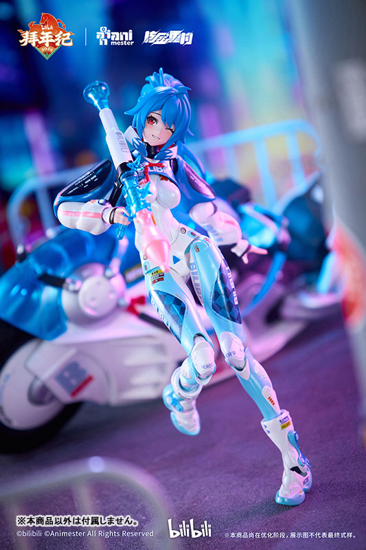 2233 Speed Slipstream Bilibili 22 (Bainianji Motorcycle Ver.) 1/12 Scale Action Figure Set