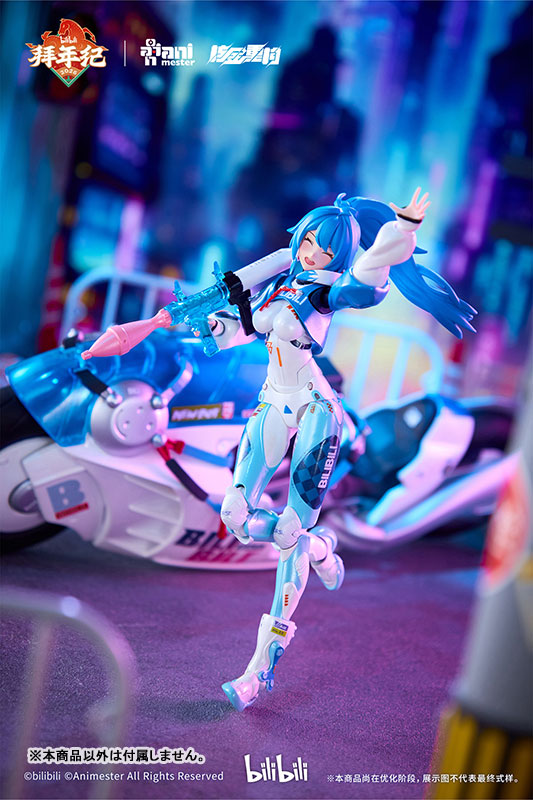 2233 Speed Slipstream Bilibili 22 (Bainianji Motorcycle Ver.) 1/12 Scale Action Figure Set