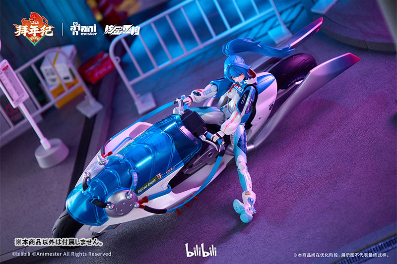 2233 Speed Slipstream Bilibili 22 (Bainianji Motorcycle Ver.) 1/12 Scale Action Figure Set