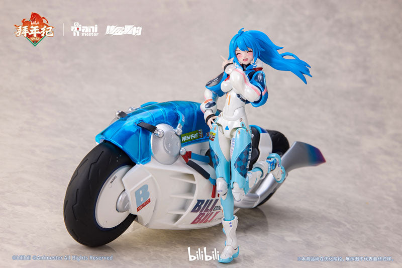 2233 Speed Slipstream Bilibili 22 (Bainianji Motorcycle Ver.) 1/12 Scale Action Figure Set
