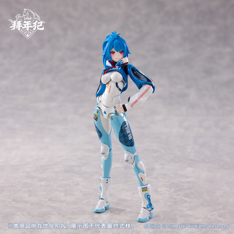2233 Speed Slipstream Bilibili 22 (Bainianji Motorcycle Ver.) 1/12 Scale Action Figure Set