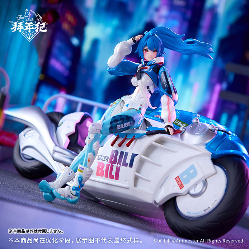 2233 Speed Slipstream Bilibili 22 (Bainianji Motorcycle Ver.) 1/12 Scale Action Figure Set