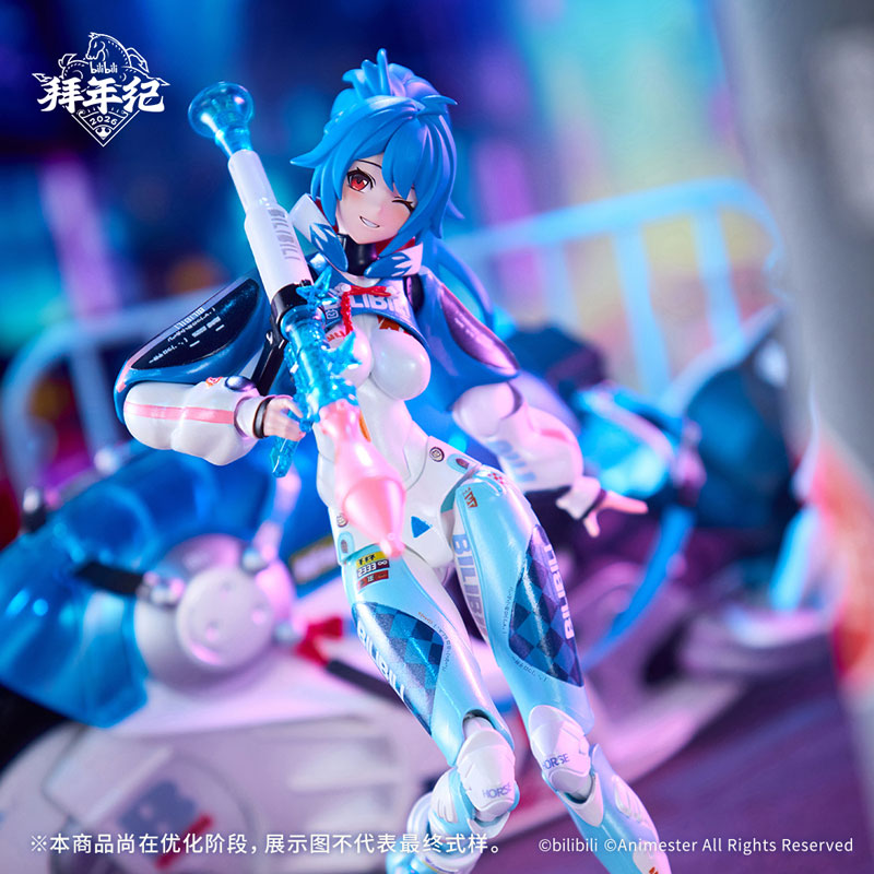 2233 Speed Slipstream Bilibili 22 (Bainianji Motorcycle Ver.) 1/12 Scale Action Figure Set