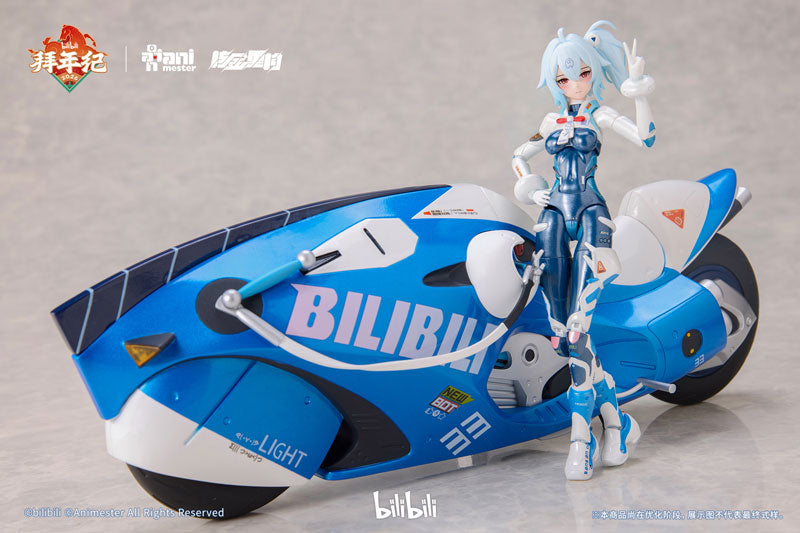 2233 Speed Slipstream Bilibili 33 (Bainianji Motorcycle Ver.) 1/12 Scale Action Figure Set