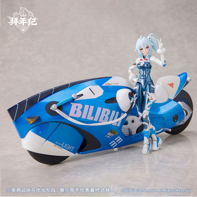 2233 Speed Slipstream Bilibili 33 (Bainianji Motorcycle Ver.) 1/12 Scale Action Figure Set