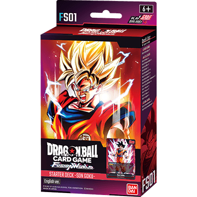 Dragon Ball Super Trading Card Game Fusion World Son Goku Starter Deck