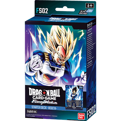 Dragon Ball Super Trading Card Game Fusion World Vegeta Starter Deck