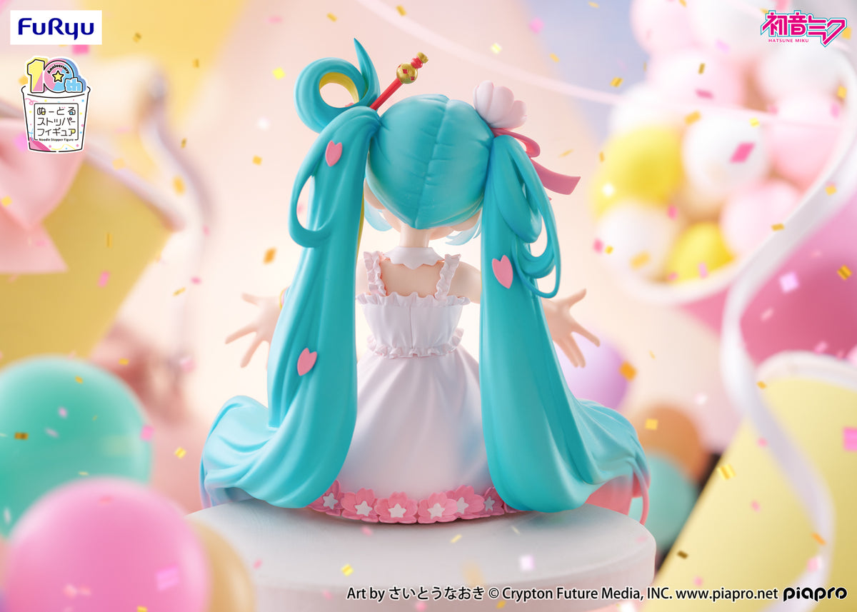 Vocaloid Hatsune Miku (10th Anniversary) Noodle Stopper Figure