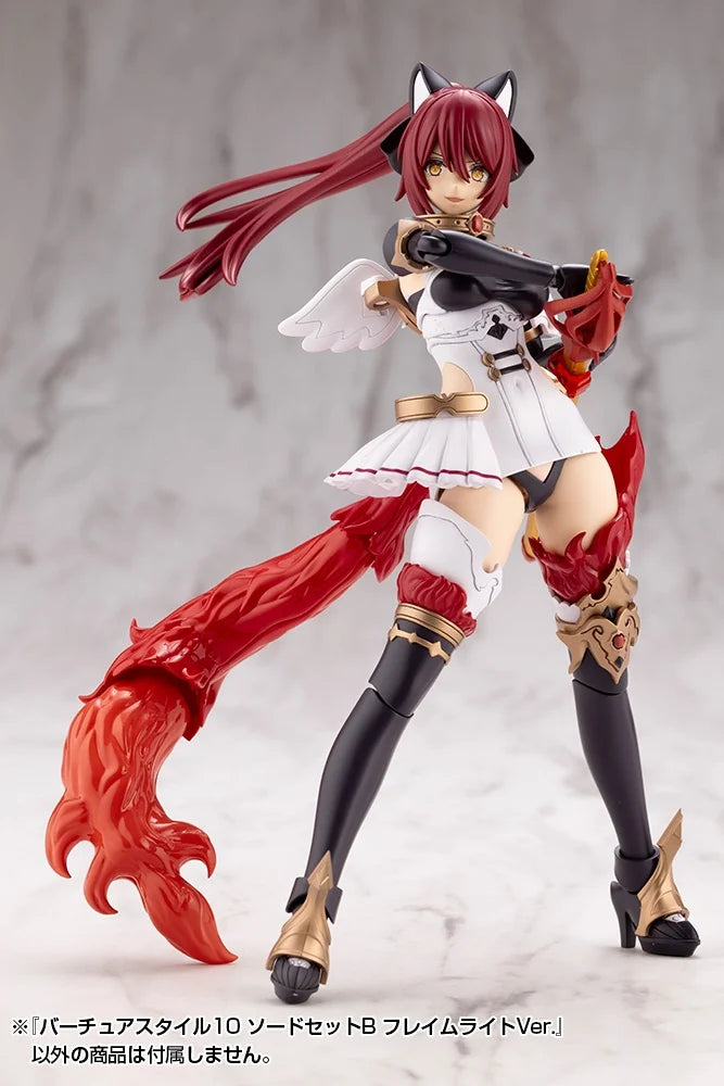 M.S.G. Modeling Support Goods Virtuous Style 10 Sword Set B (Flamerite Ver.)