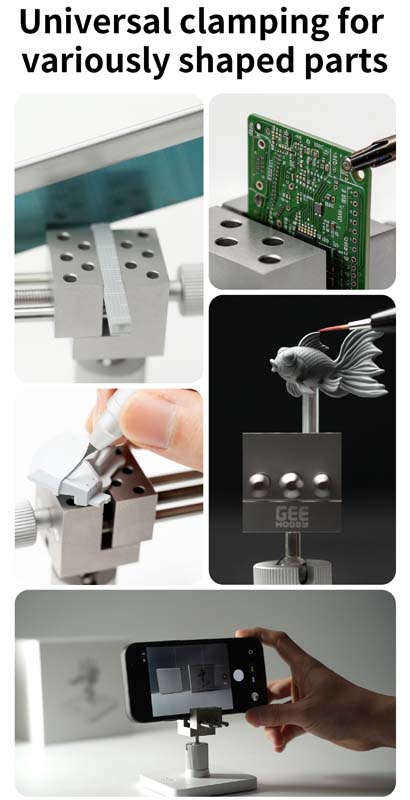 GEE Hobby GH-TV Stainless Steel Hobby Vise