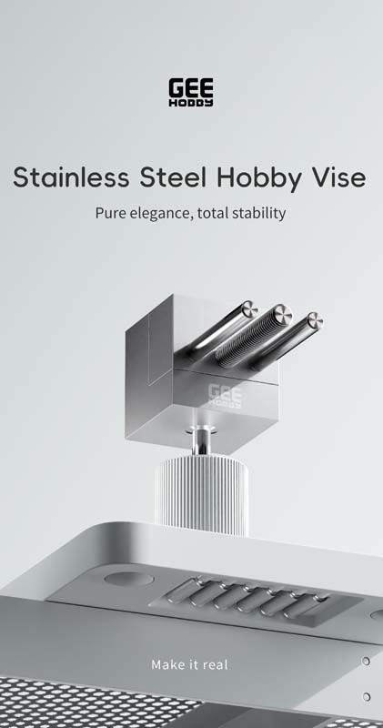 GEE Hobby GH-TV Stainless Steel Hobby Vise