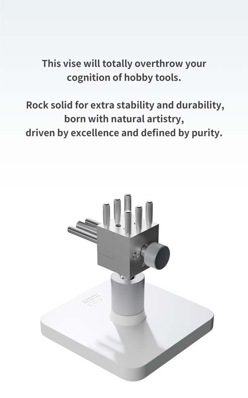 GEE Hobby GH-TV Stainless Steel Hobby Vise