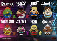 Street Fighter 6 World in Your Pocket Trading Play Set of 9 Figures