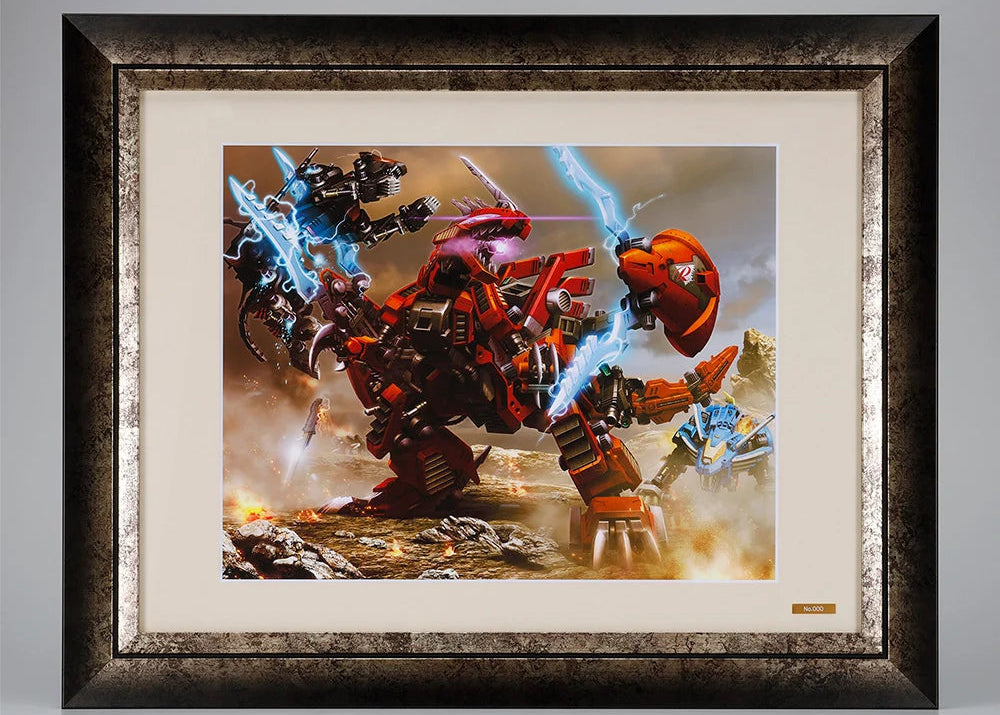 Zoids Fine Graph EZ-034 Geno Breaker (Raven Ver.) Frame