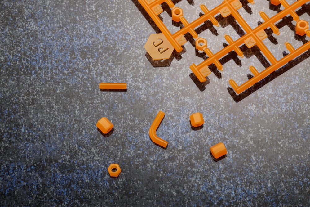 Hexa Gear EX Unit 002 Hexa G-R.A.M. (Orange Ver.) 1/24 Scale Model Accessory Set