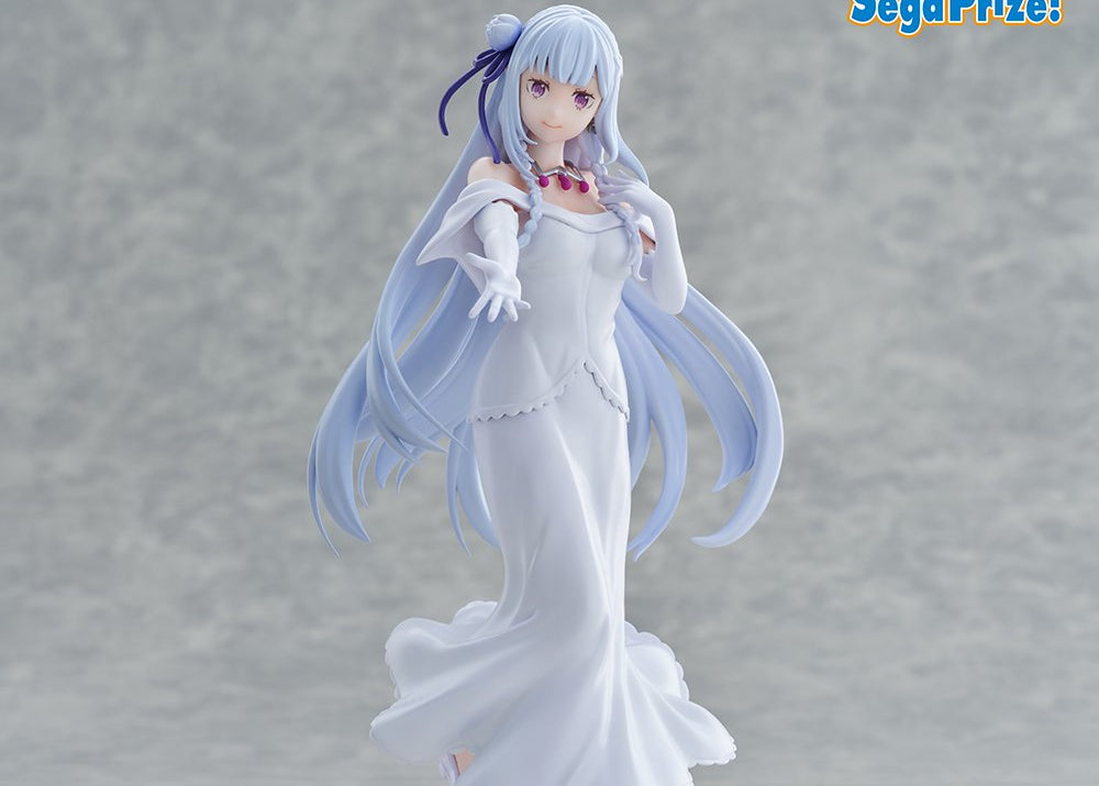 Re Zero Starting Life in Another World XStellar Emilia (Wedding Dress) Figure