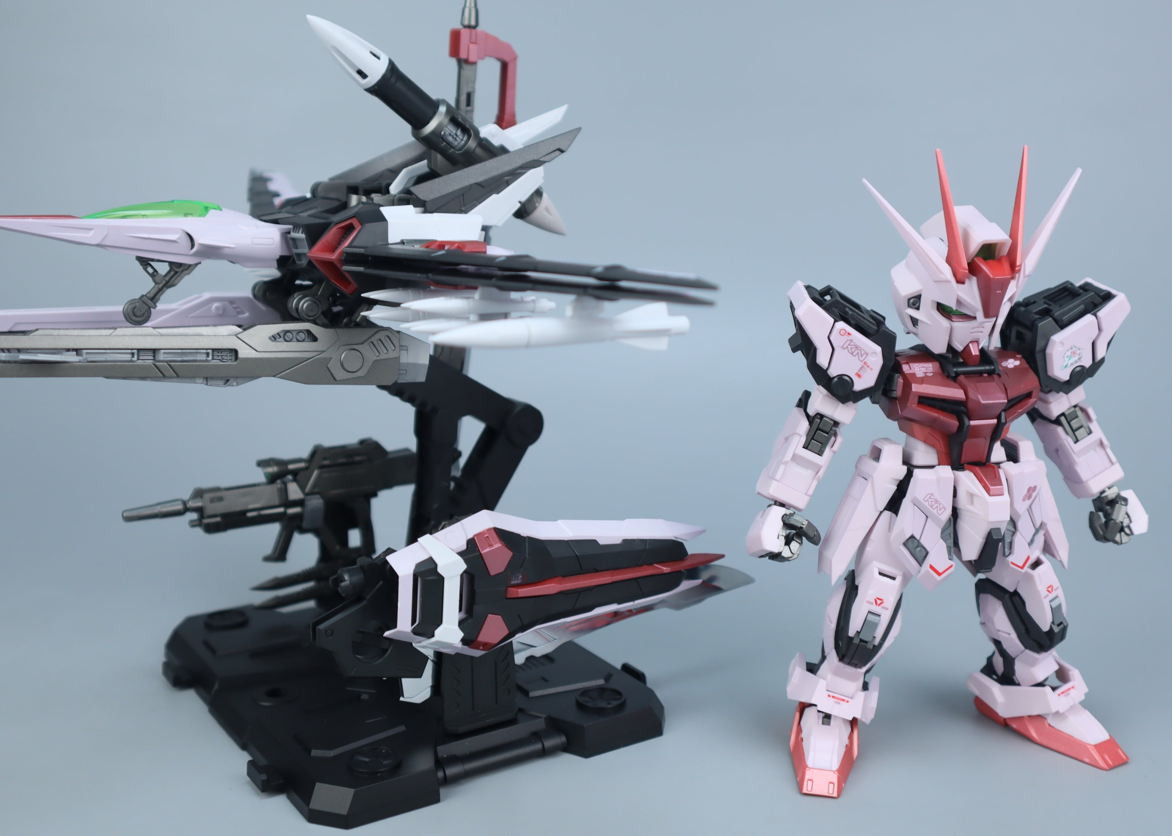 Revenger Bird - 01 - MGSD Strike Rouge Pink Warrior – USA Gundam Store