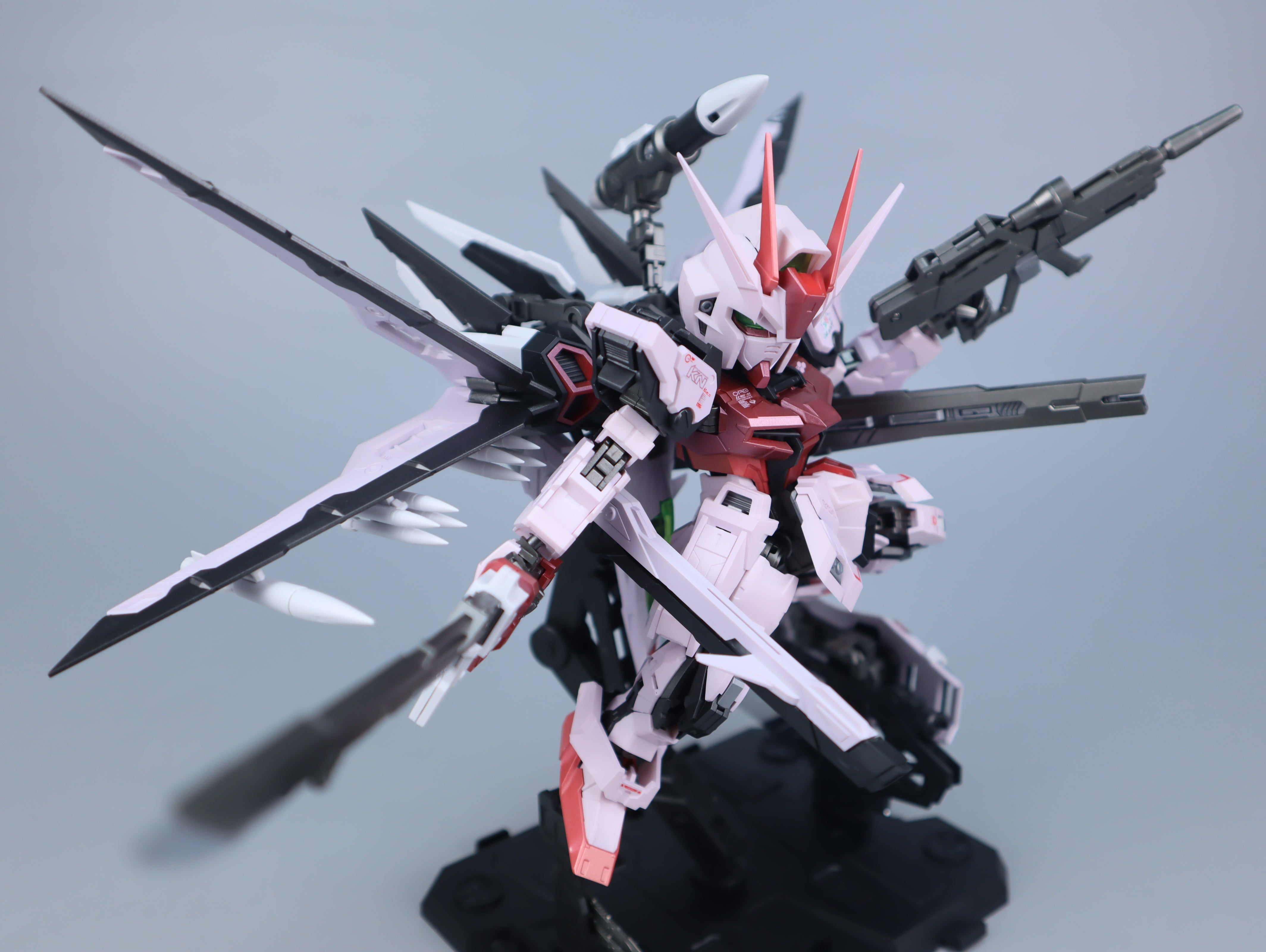 Revenger Bird - 01 - MGSD Strike Rouge Pink Warrior – USA Gundam Store