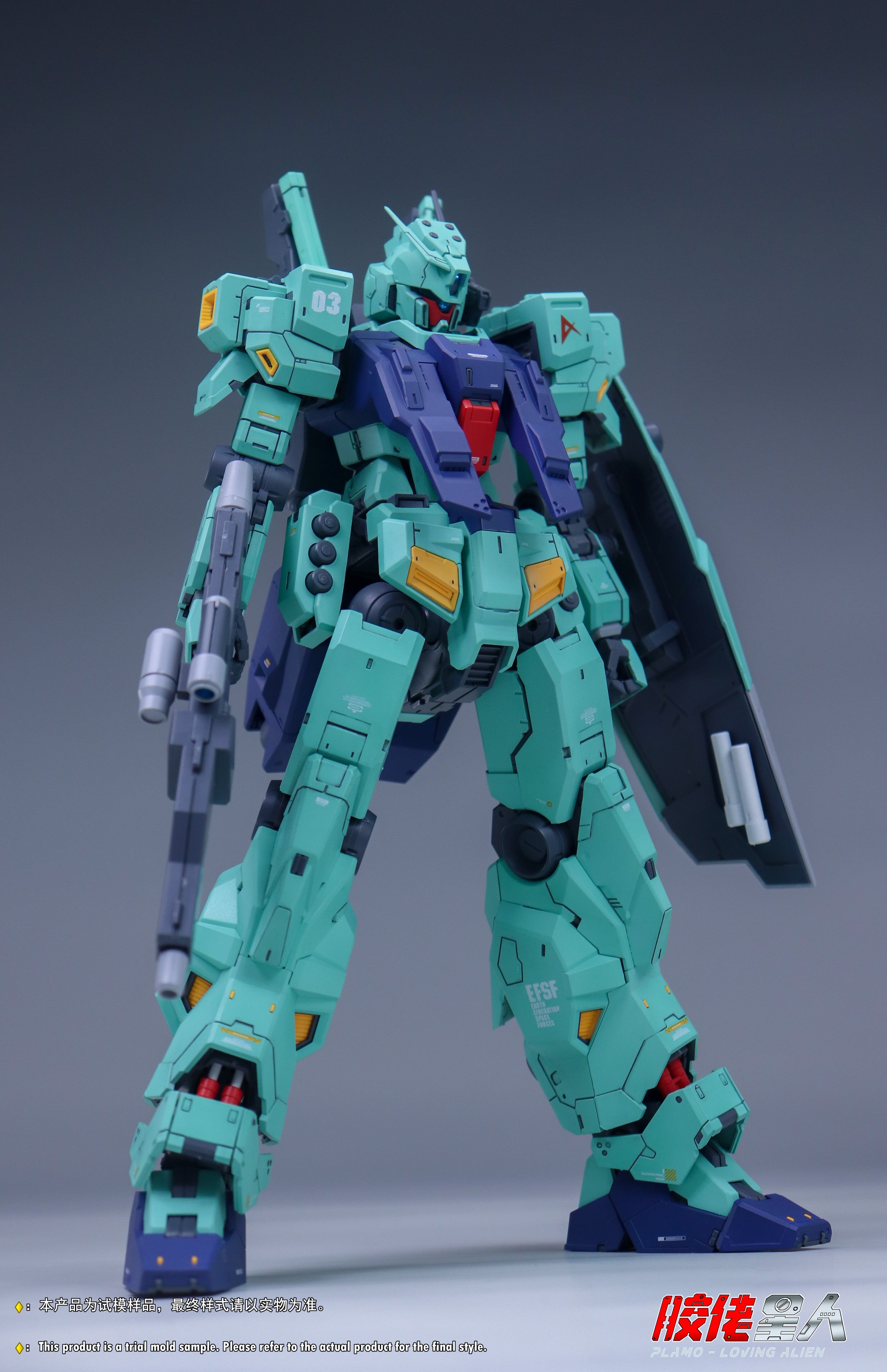 LA Jeda (Amuro Ray Custom) 1/100 Scale Model Kit