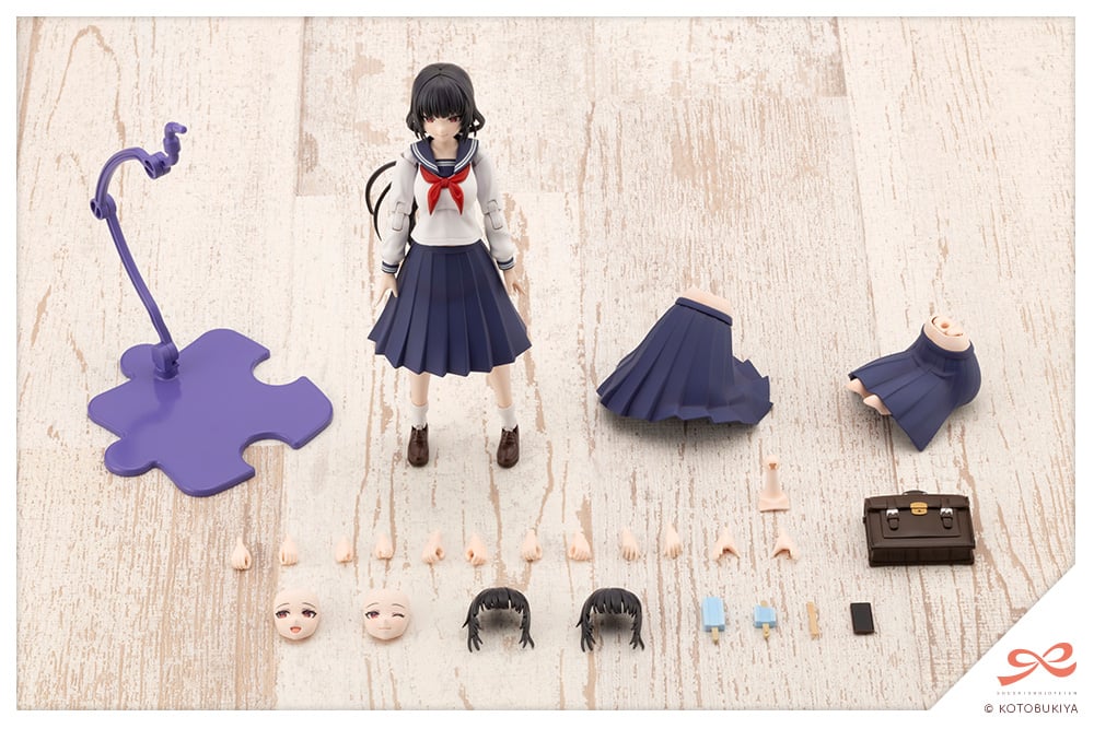 Sousai Shoujo Teien Touou High School Uniform Kuon Yakushiji 1/10 Scale Model Kit