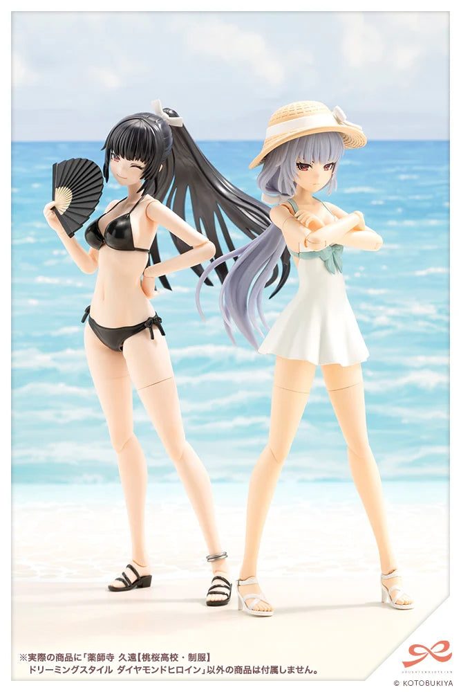 Sousai Shoujo Teien Touou High School Uniform Kuon Yakushiji (Dreaming Style Diamond Heroine Ver.) 1/10 Scale Model Kit