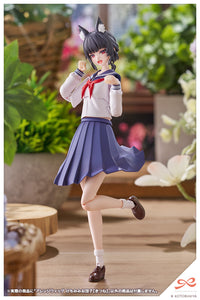 Sousai Shojo Teien Arranged Wigs Animal Ears Messy Bun (Fox) 1/10 Scale Model Kit