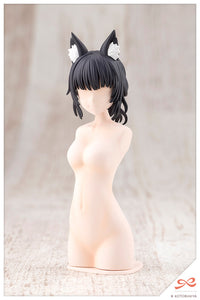 Sousai Shojo Teien Arranged Wigs Animal Ears Messy Bun (Fox) 1/10 Scale Model Kit