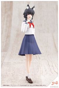Sousai Shojo Teien Arranged Wigs Animal Ears Messy Bun (Fox) 1/10 Scale Model Kit