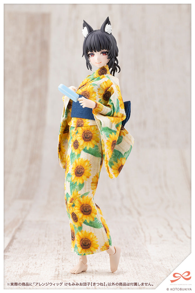 Sousai Shojo Teien Arranged Wigs Animal Ears Messy Bun (Fox) 1/10