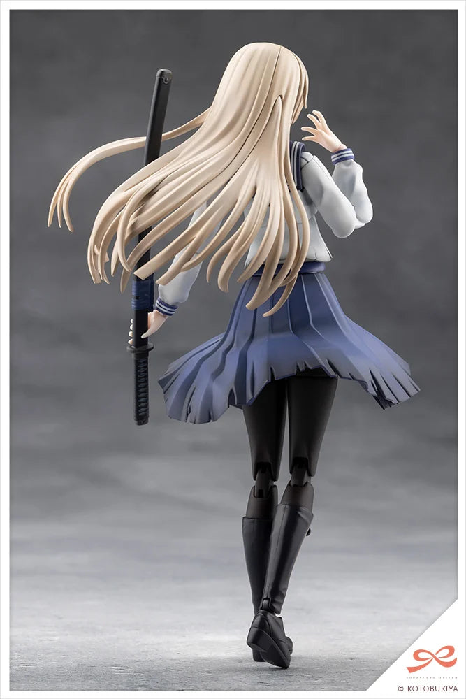 Sousai Shoujo Teien Kuon Yakushiji (Maria Kagaribi Damage Ver. School Girl Emulation) 1/10 Scale Model Kit