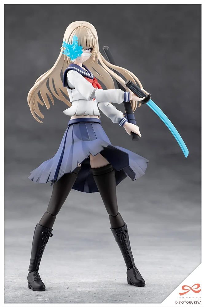 Sousai Shoujo Teien Kuon Yakushiji (Maria Kagaribi Damage Ver. School Girl Emulation) 1/10 Scale Model Kit
