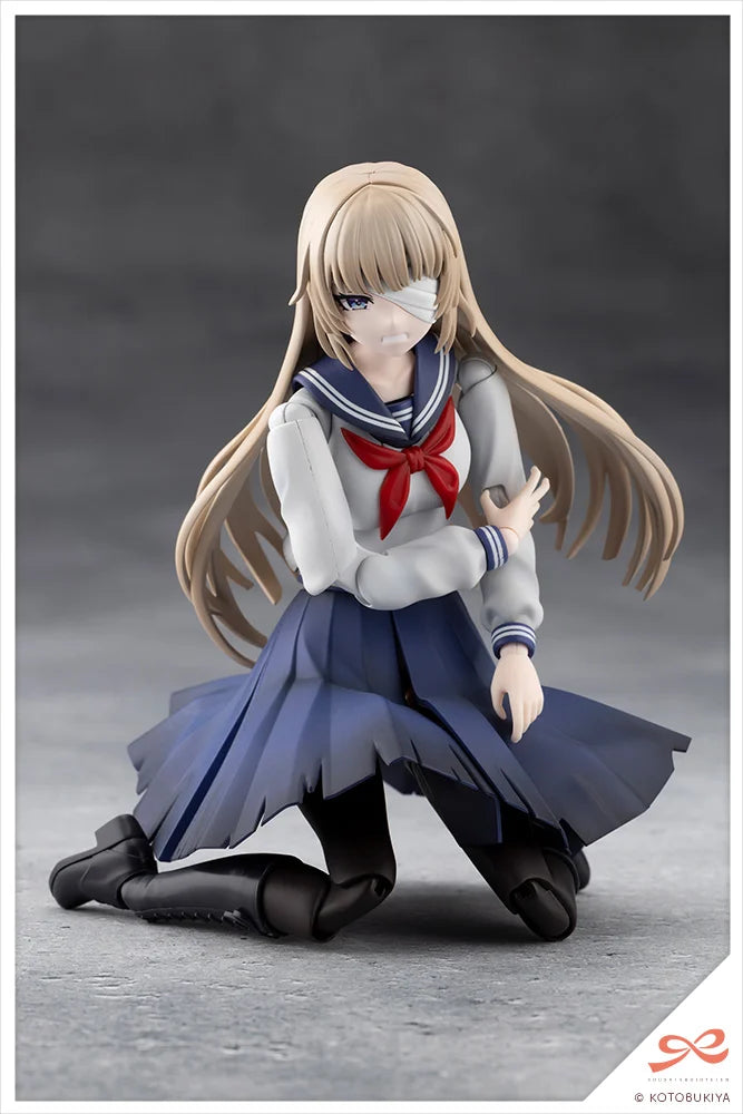 Sousai Shoujo Teien Kuon Yakushiji (Maria Kagaribi Damage Ver. School Girl Emulation) 1/10 Scale Model Kit