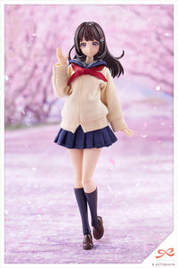 Sousai Shoujo Teien KIRU PLA Madoka Yuki (Touou High School Winter Clothes) 1/10 Scale Model Kit