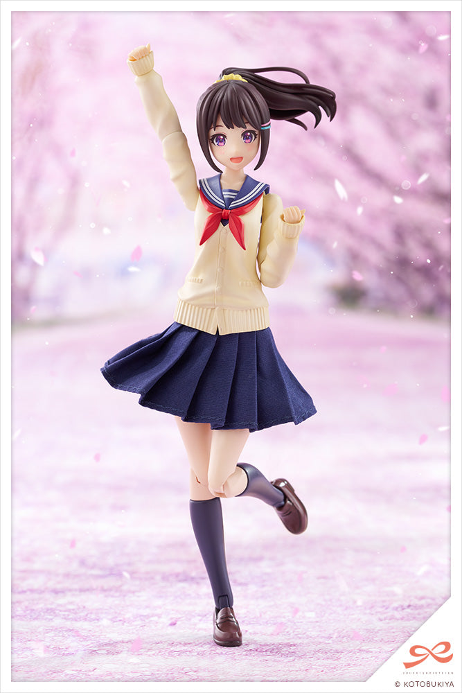 Sousai Shoujo Teien KIRU PLA Madoka Yuki (Touou High School Winter Clothes) 1/10 Scale Model Kit