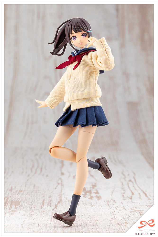 Sousai Shoujo Teien KIRU PLA Madoka Yuki (Touou High School Winter Clothes) 1/10 Scale Model Kit