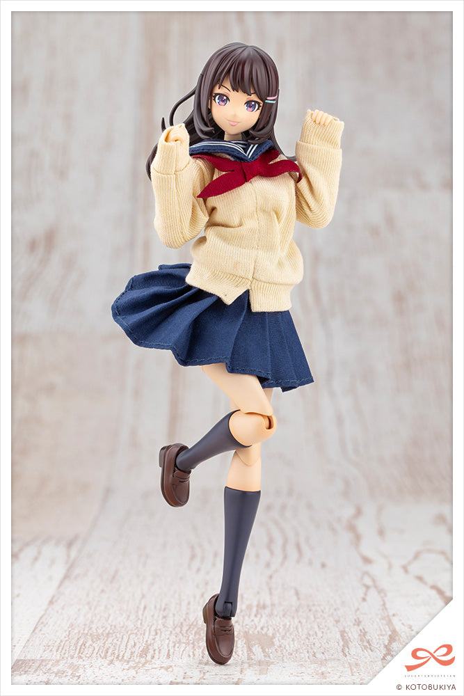 Sousai Shoujo Teien KIRU PLA Madoka Yuki (Touou High School Winter Clothes) 1/10 Scale Model Kit