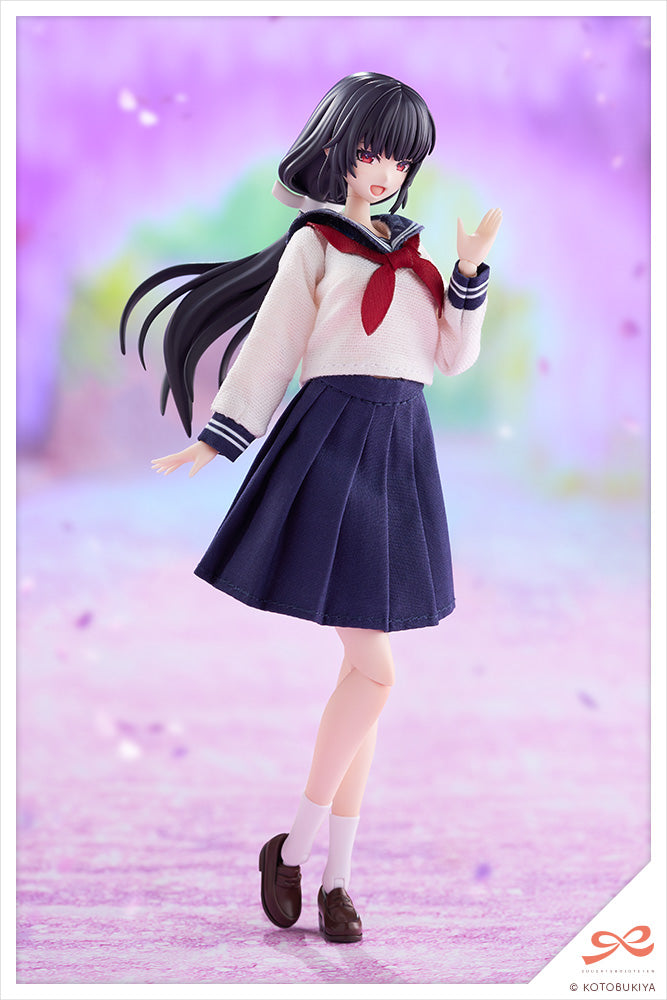 Sousai Shoujo Teien KIRU PLA Kuon Yakushiji (Touou High School Uniform) 1/10 Scale Model Kit