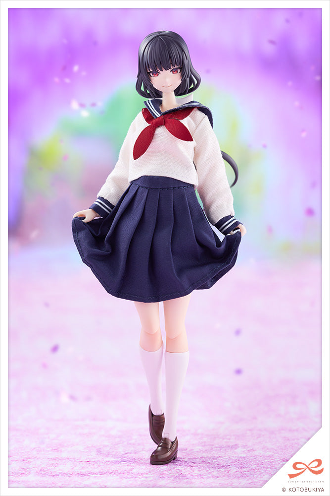 Sousai Shoujo Teien KIRU PLA Kuon Yakushiji (Touou High School Uniform) 1/10 Scale Model Kit
