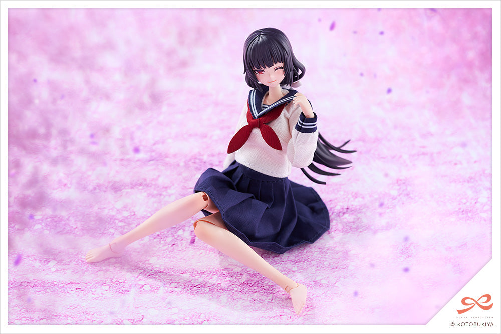 Sousai Shoujo Teien KIRU PLA Kuon Yakushiji (Touou High School Uniform) 1/10 Scale Model Kit