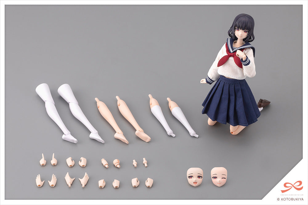 Sousai Shoujo Teien KIRU PLA Kuon Yakushiji (Touou High School Uniform) 1/10 Scale Model Kit