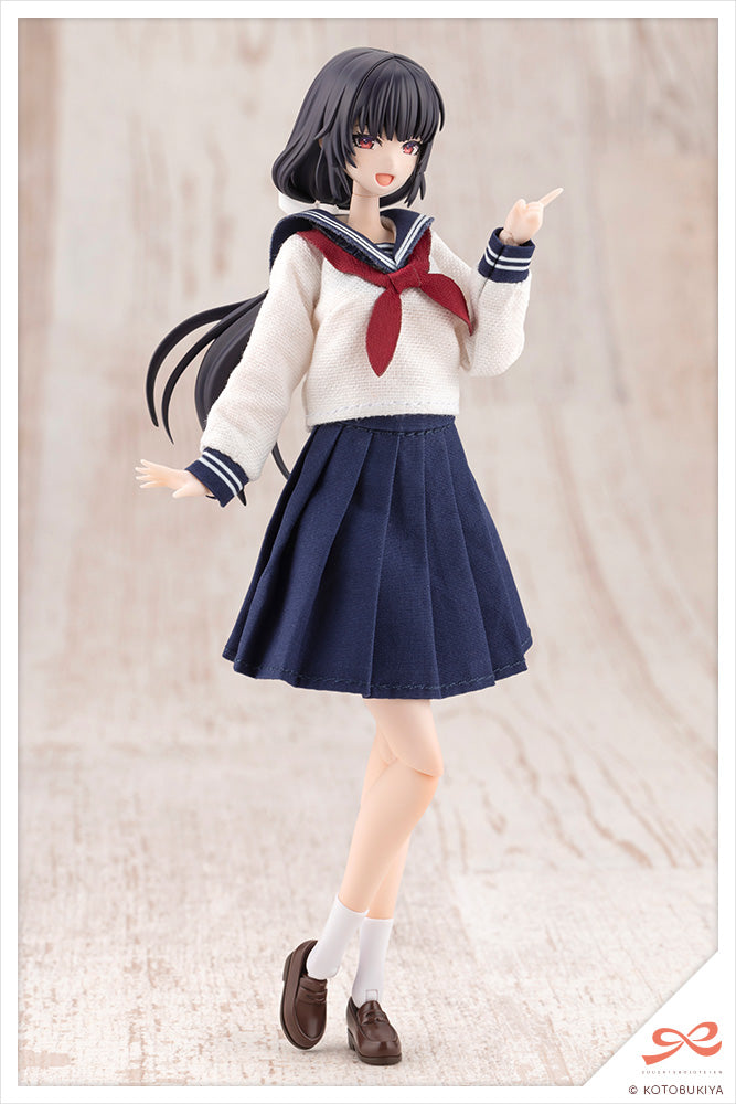 Sousai Shoujo Teien KIRU PLA Kuon Yakushiji (Touou High School Uniform) 1/10 Scale Model Kit
