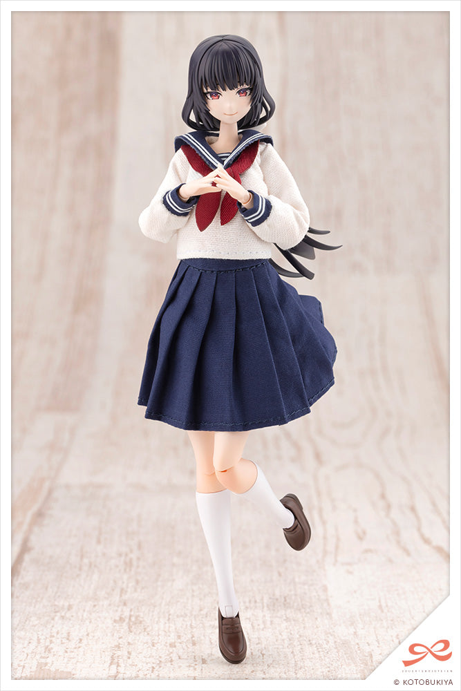 Sousai Shoujo Teien KIRU PLA Kuon Yakushiji (Touou High School Uniform) 1/10 Scale Model Kit