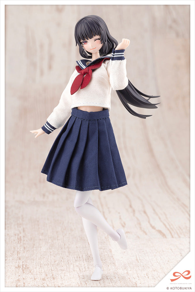 Sousai Shoujo Teien KIRU PLA Kuon Yakushiji (Touou High School Uniform) 1/10 Scale Model Kit