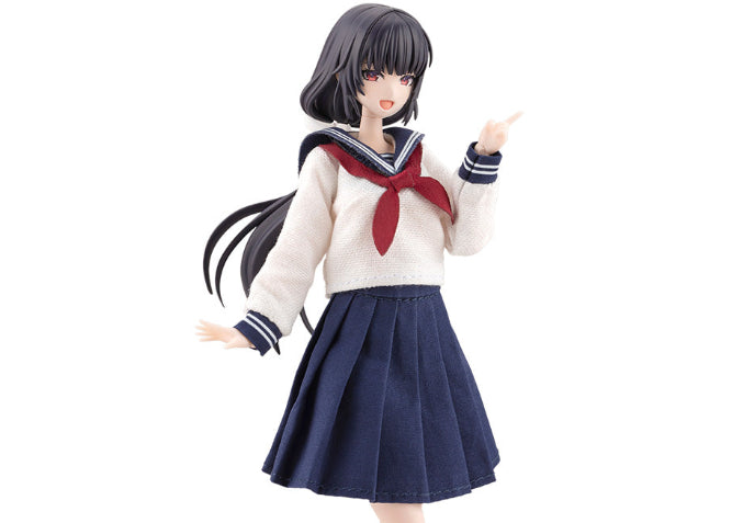 Sousai Shoujo Teien KIRU PLA Kuon Yakushiji (Touou High School Uniform) 1/10 Scale Model Kit